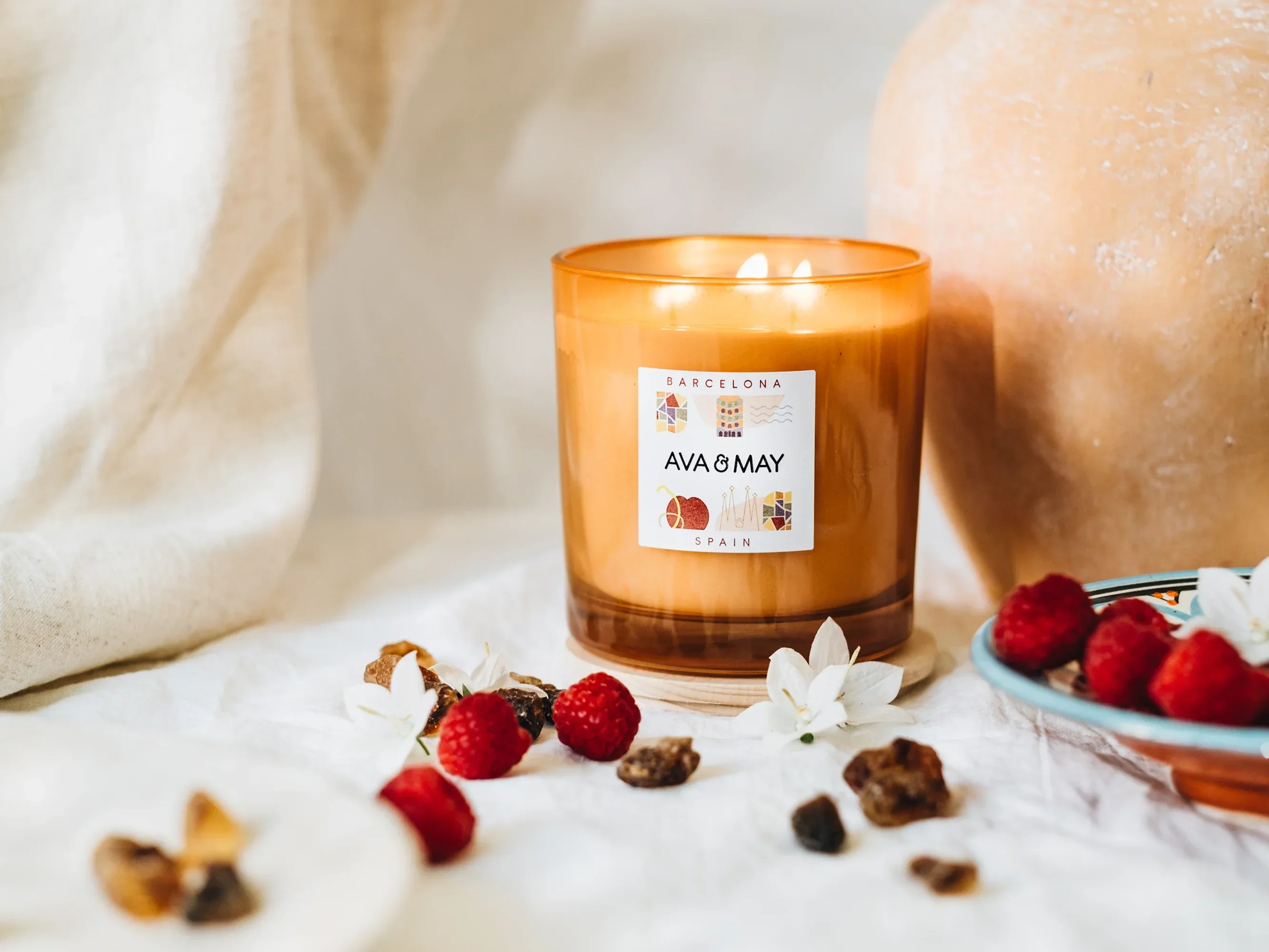 Barcelona Große Duftkerze - Image 5