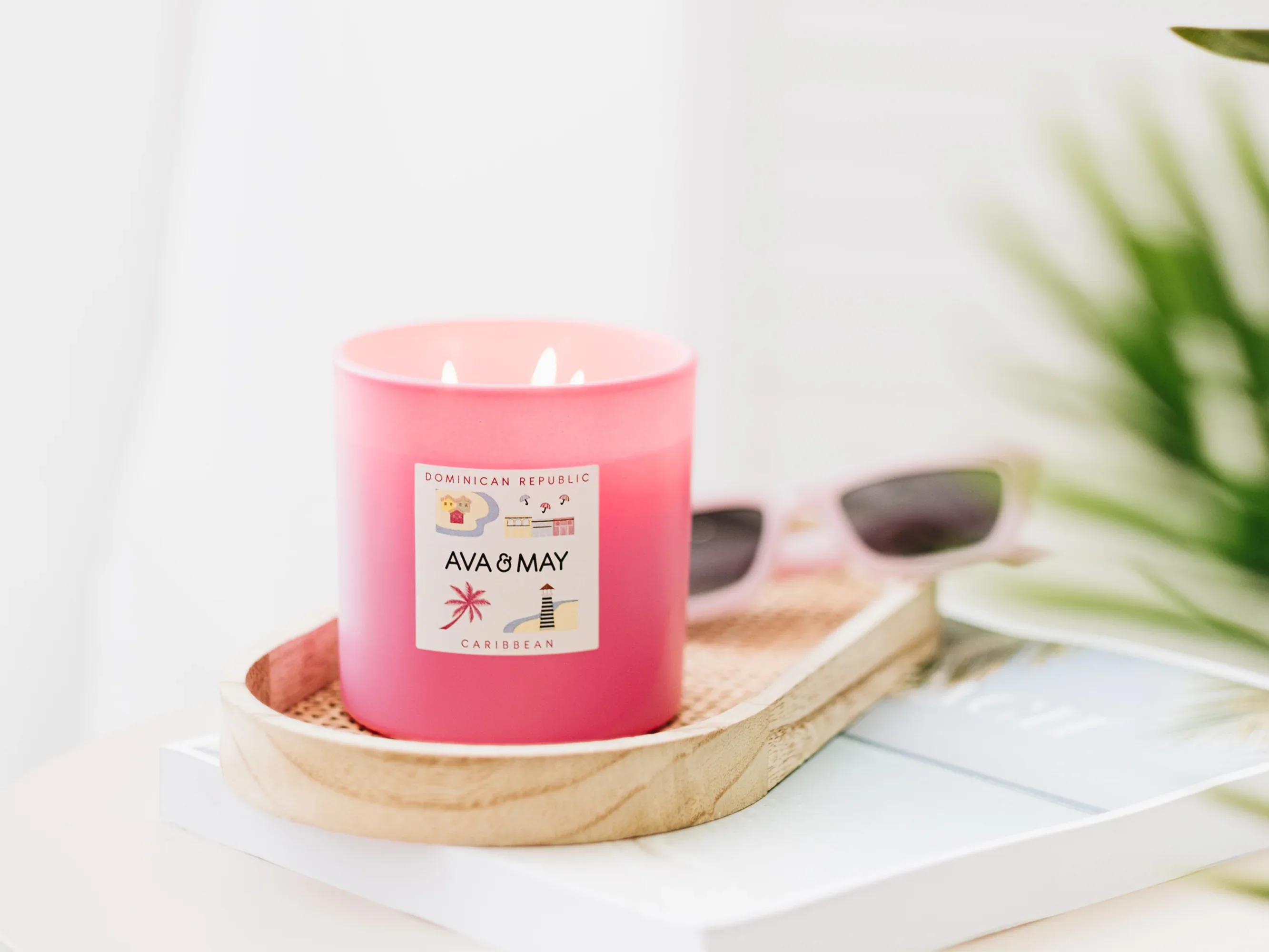 Dominican Republic Große Duftkerze - Image 3